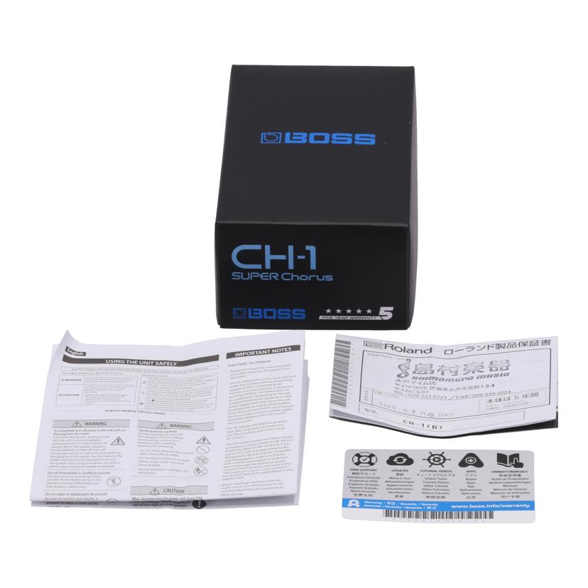 BOSS ボス/エフェクター/コーラス/CH-1//D8R6643/Aランク/77