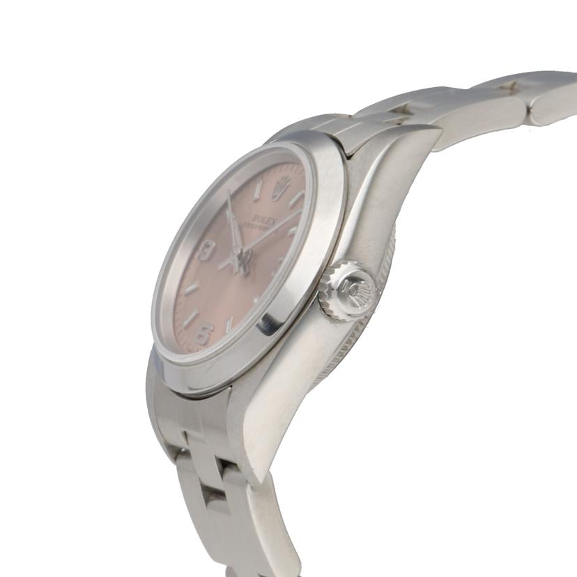ROLEX ロレックス/オイスターパーペチュアルレディース/ピンクダイアル/76080//Y30****/Aランク/19
