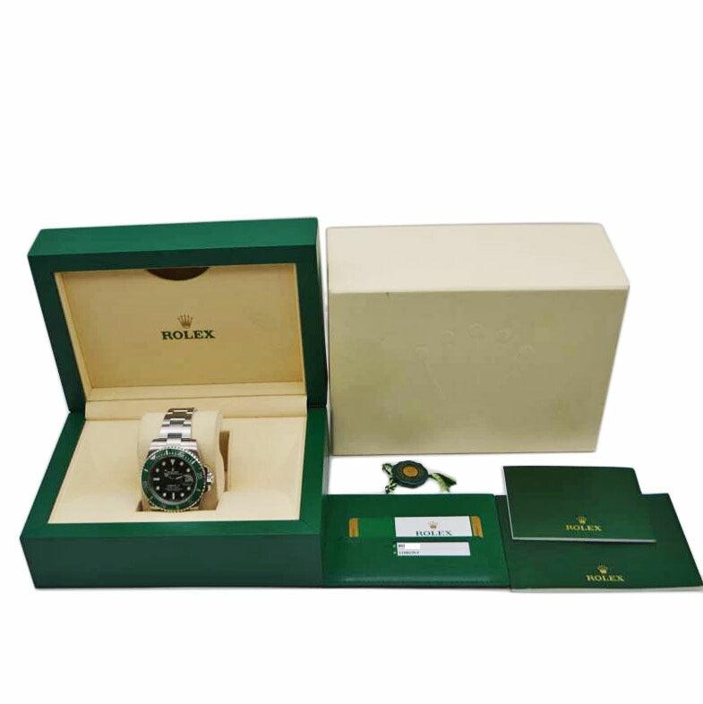 ROLEX ロレックス/サブマリーナデイト新型/グリーン文字盤/116610LV//8K9************/Aランク/89