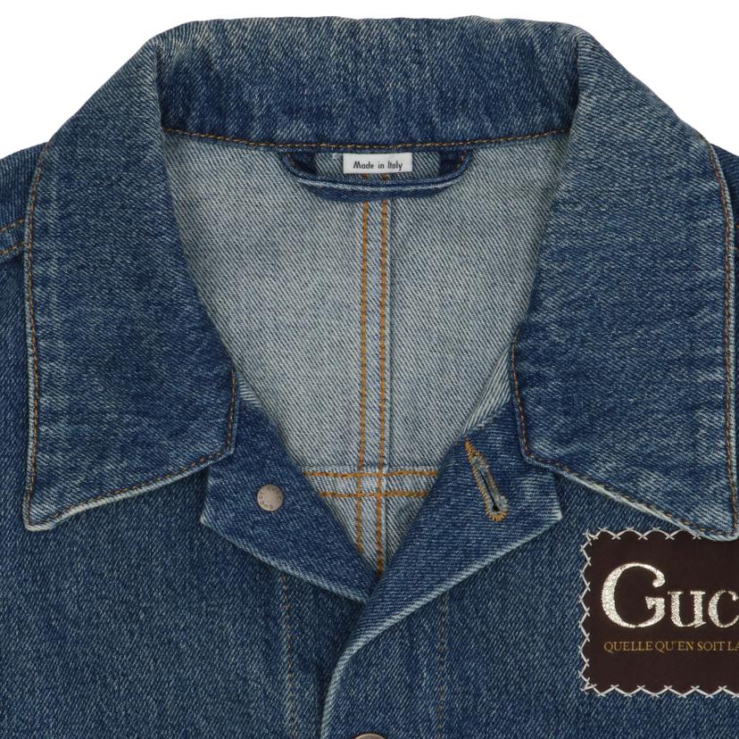 GUCCI グッチ GUCCI パッチワークデニム トラッカージャケット サイズ48(175/92A)/パッチワークデニム トラッカージャケット/623328XDA8J//ABランク/37