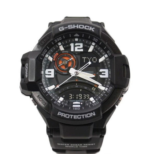 CASIO カシオ 腕時計 温度 方位 MASTER OF G - AIR/G-SHOCK/デジアナ/クォーツ/GA-1000-1AJF//530*/Bランク/69