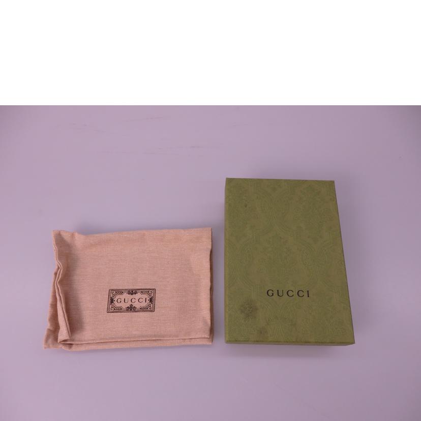 GUCCI グッチ/インターロッキングG折りたたみ財布/ブルー/610466//041*/SAランク/76
