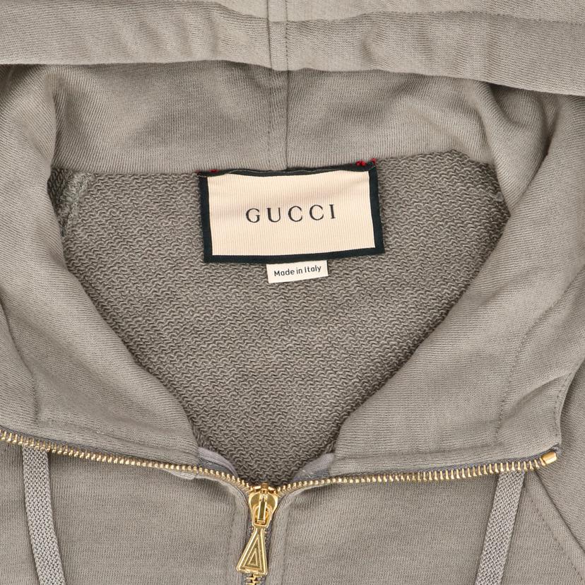 GUCCI グッチ/ウエイブストライプハーフジップパーカー/644656//Aランク/94