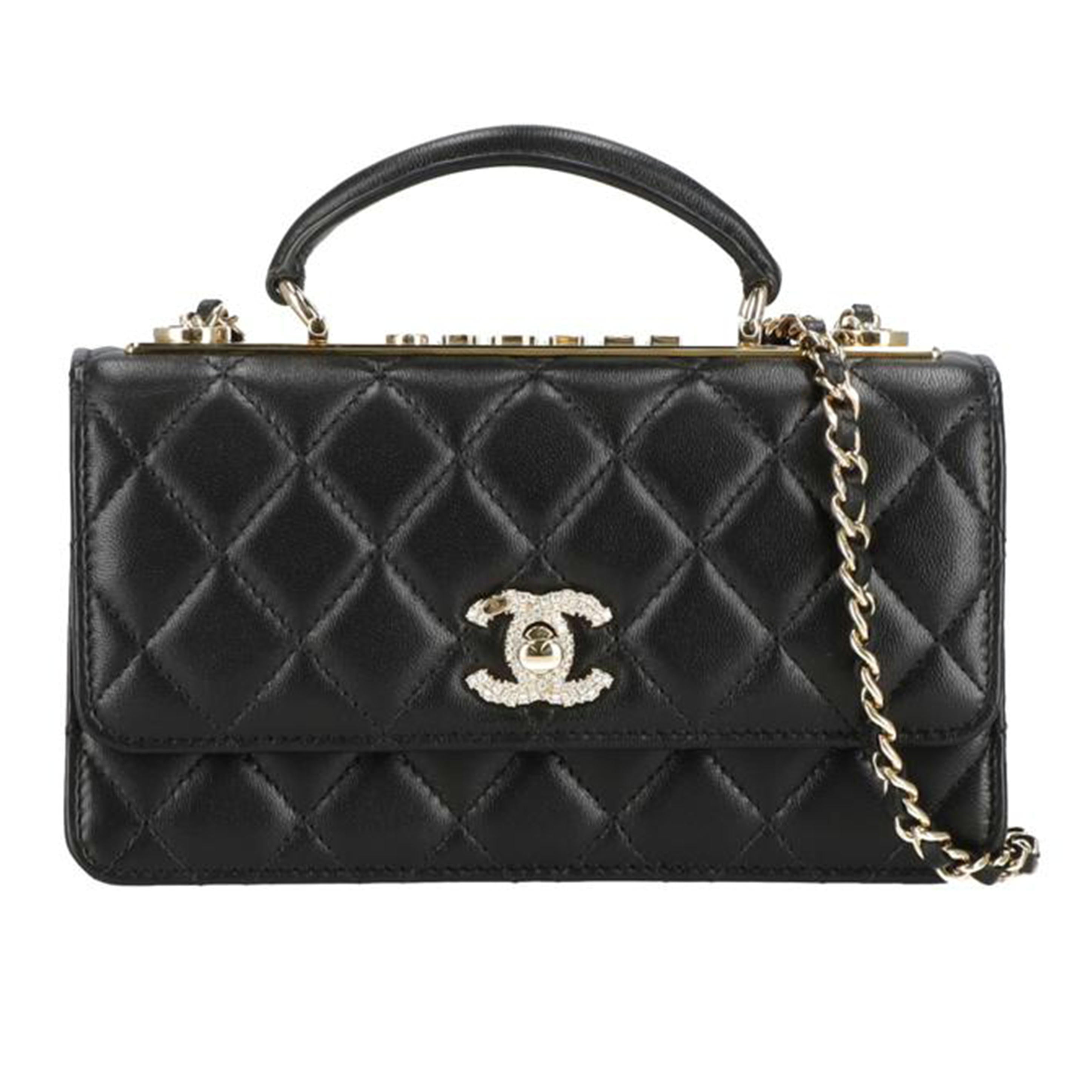 CHANEL シャネル/ビジューラインストーンチェーンウォレット/2025/AP4323//HAP*****/SAランク/91