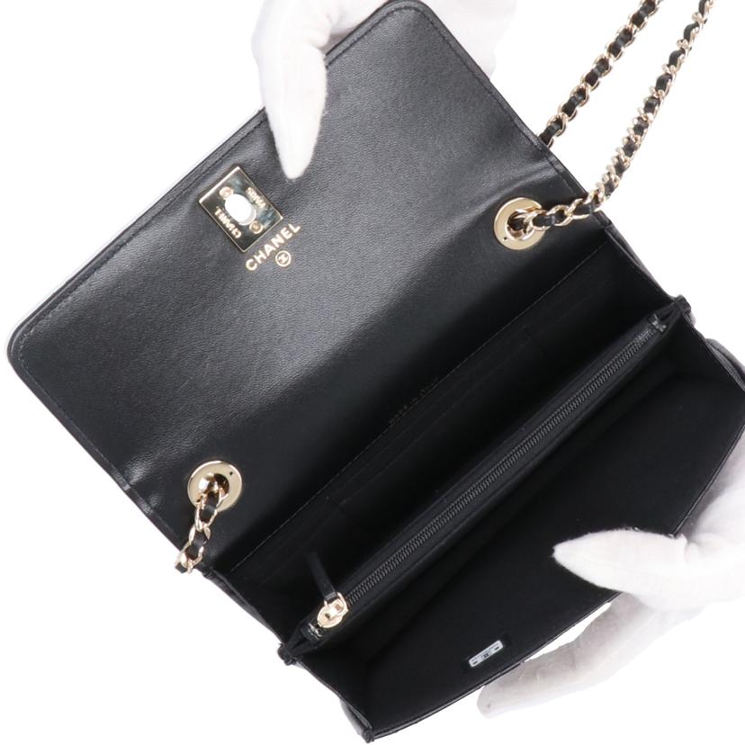 CHANEL シャネル/ビジューラインストーンチェーンウォレット/2025/AP4323//HAP*****/SAランク/91