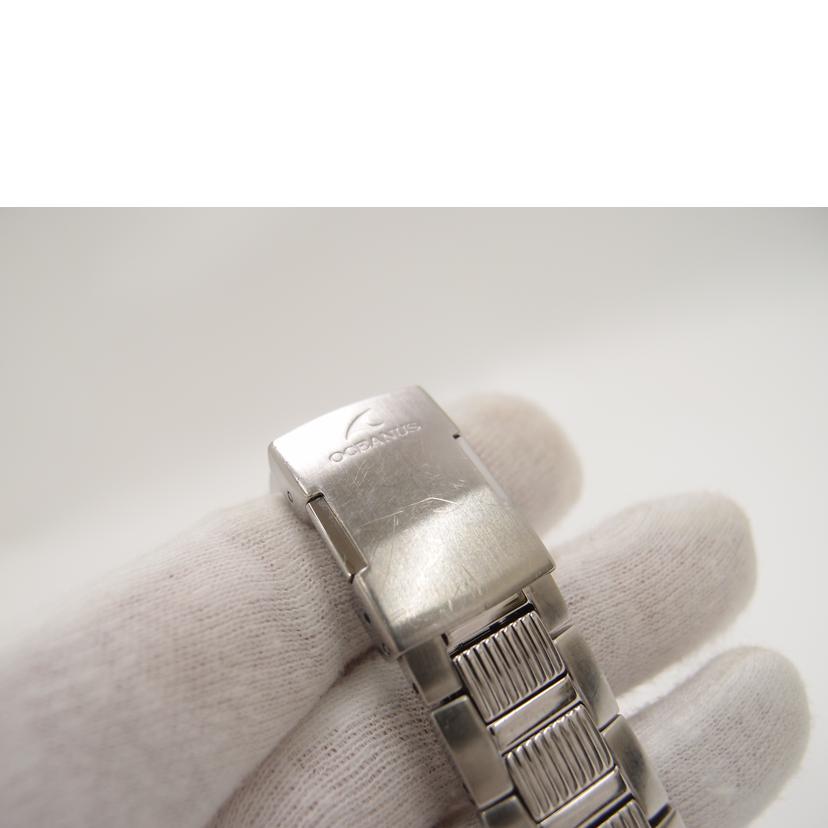 CASIO カシオ 腕時計 ピンク文字盤 ステンレス/オシアナス/クロノグラフ/電波ソーラー/OCW-10//501***/Bランク/69