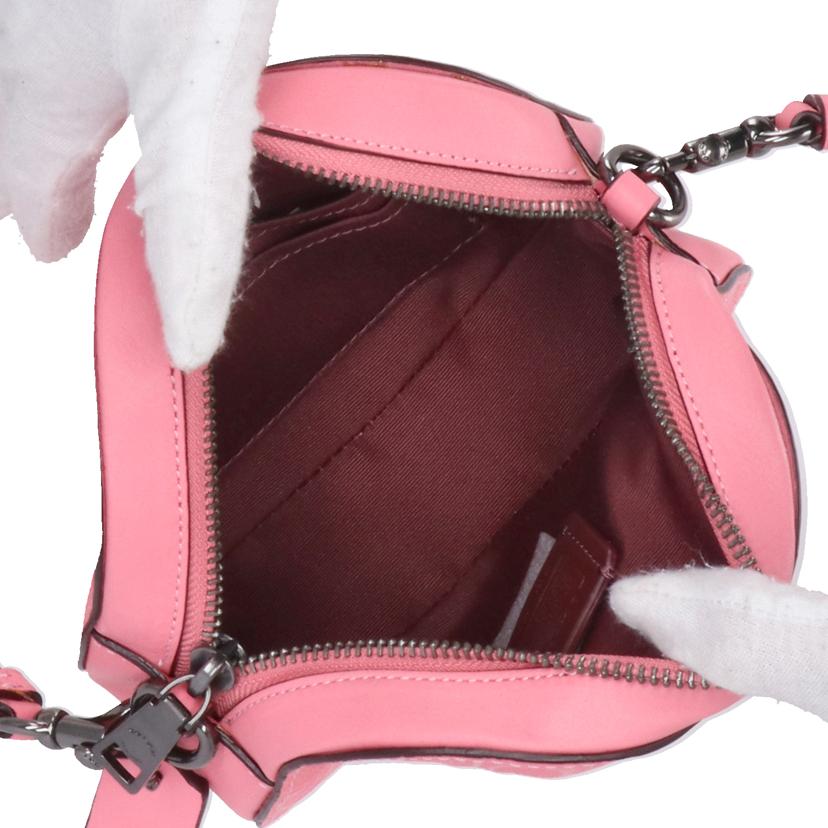 COACH コーチ/ミニセレナシグネチャーレザーショルダー/ピンク/3278//C20**/Aランク/75