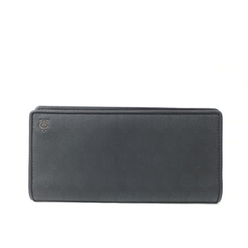 dunhil ダンヒル/ウンザーコート 長財布 薄型 折りたたみ ブラック/L2PA10A//Aランク/65