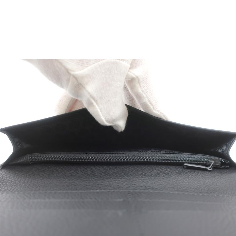 dunhil ダンヒル/ウンザーコート 長財布 薄型 折りたたみ ブラック/L2PA10A//Aランク/65