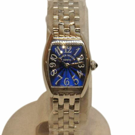 FRANCK MULLER フランクミューラー/トノーカベックスブルー文字盤/SSQZ/2252QZ//122*/SAランク/92