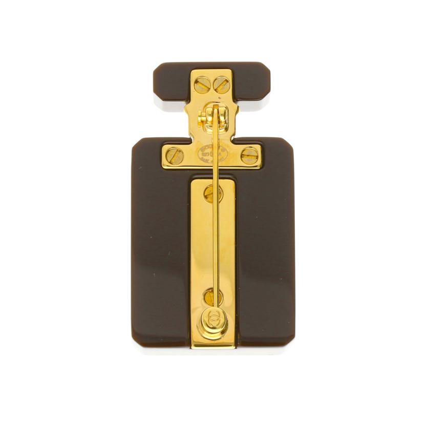 CHANEL シャネル/ココマーク香水瓶ブローチ/ブラウン/2023//B23A/Aランク/91