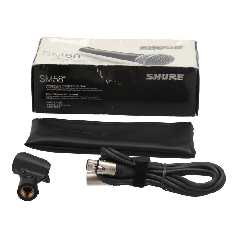SHURE シュアー/ダイナミックマイク/SM58//-/Cランク/19