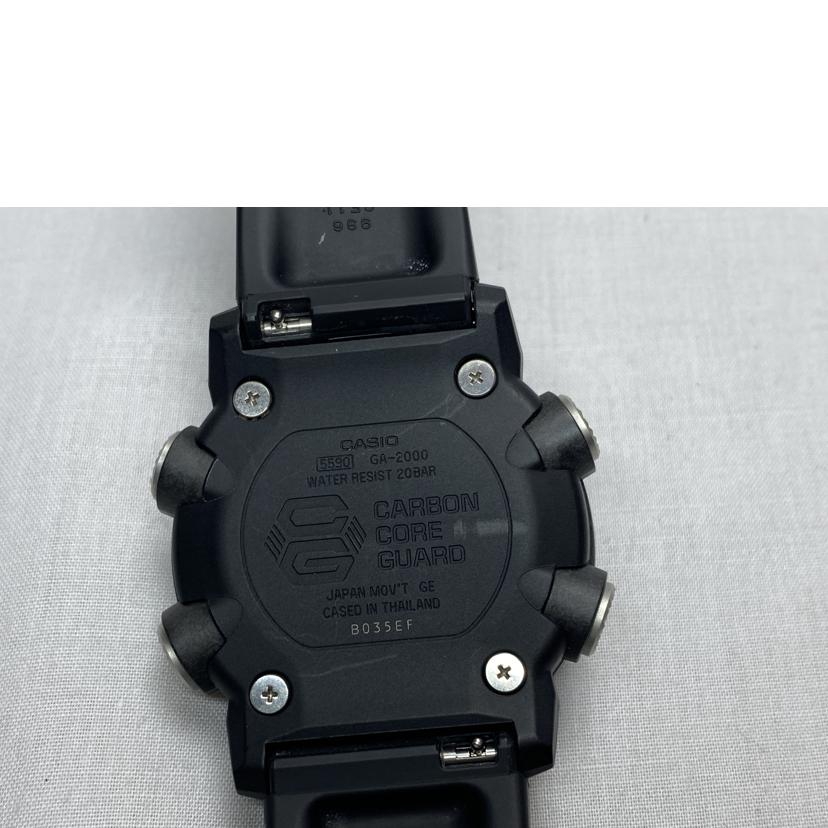 CASIO CASIO/G-SHOCK アナデジ メンズクォーツ/GA-2000S-1AJF//ABランク/52