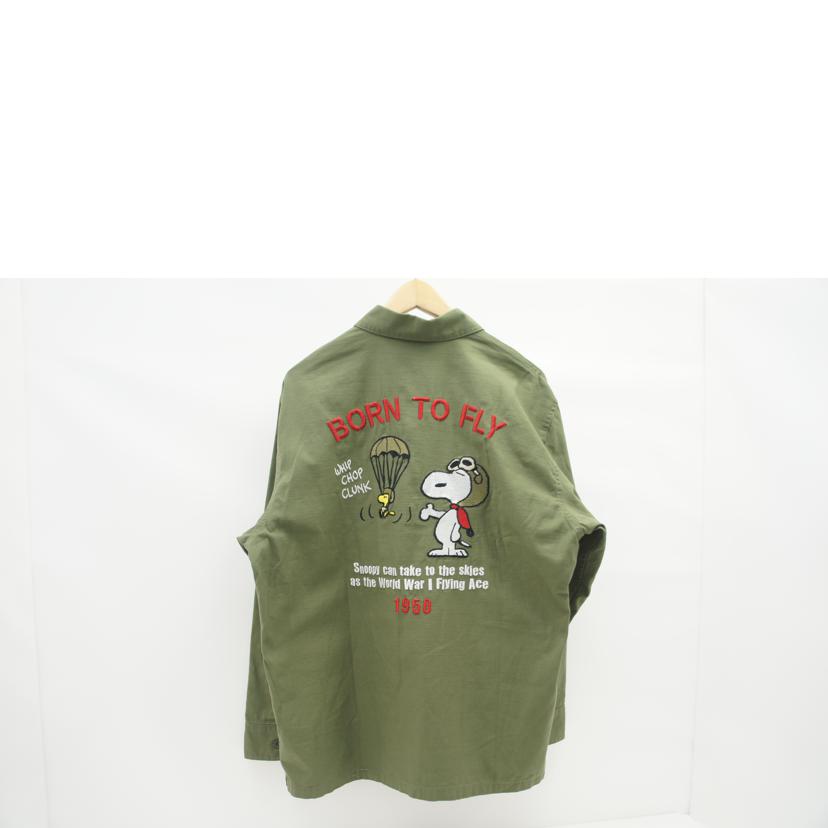 PEANUTxALPHA アルファ/ベトジャン風長袖シャツ/TS5146-021//サイズ:L/ABランク/75