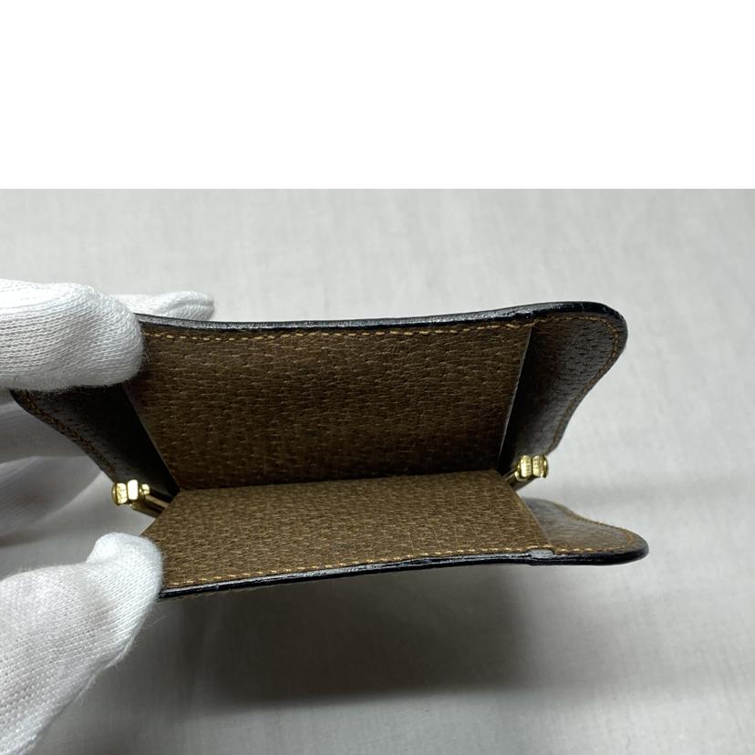 GUCCI GUCCI/OLD GUCCI シェリーライン GGスプリーム コインケース//03 *********/Bランク/52