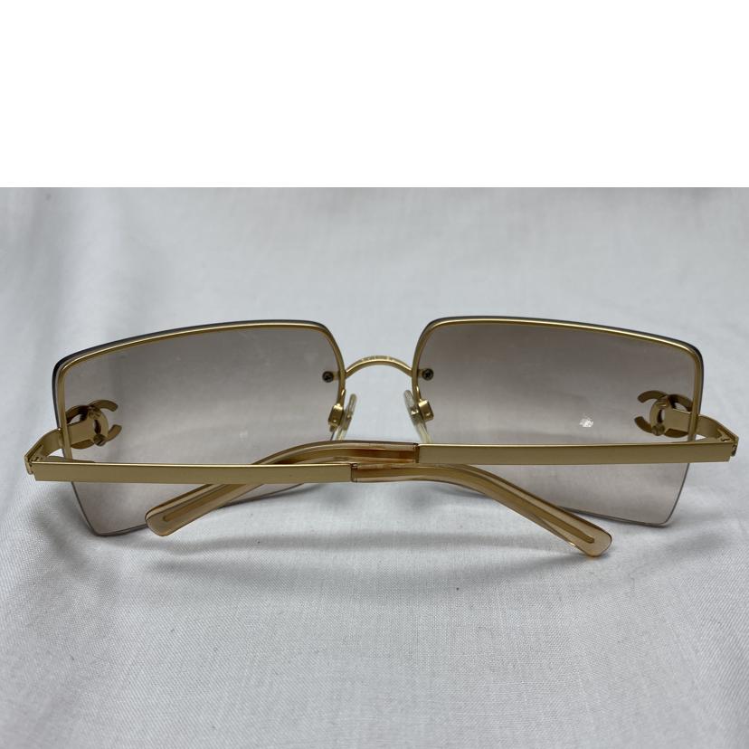 CHANEL CHANEL/ココマーク ゴールド サングラス/4092-B//C.102/8Z 62□15 120/Bランク/52