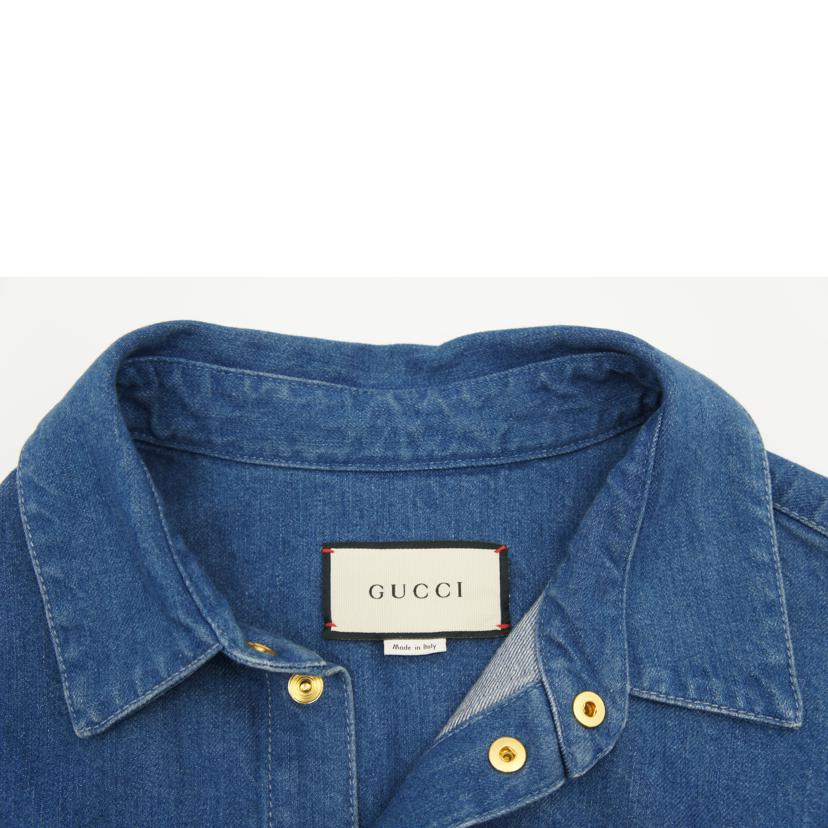 GUCCI グッチ/GUCCI シェリーライン デニムシャツ//Aランク/19