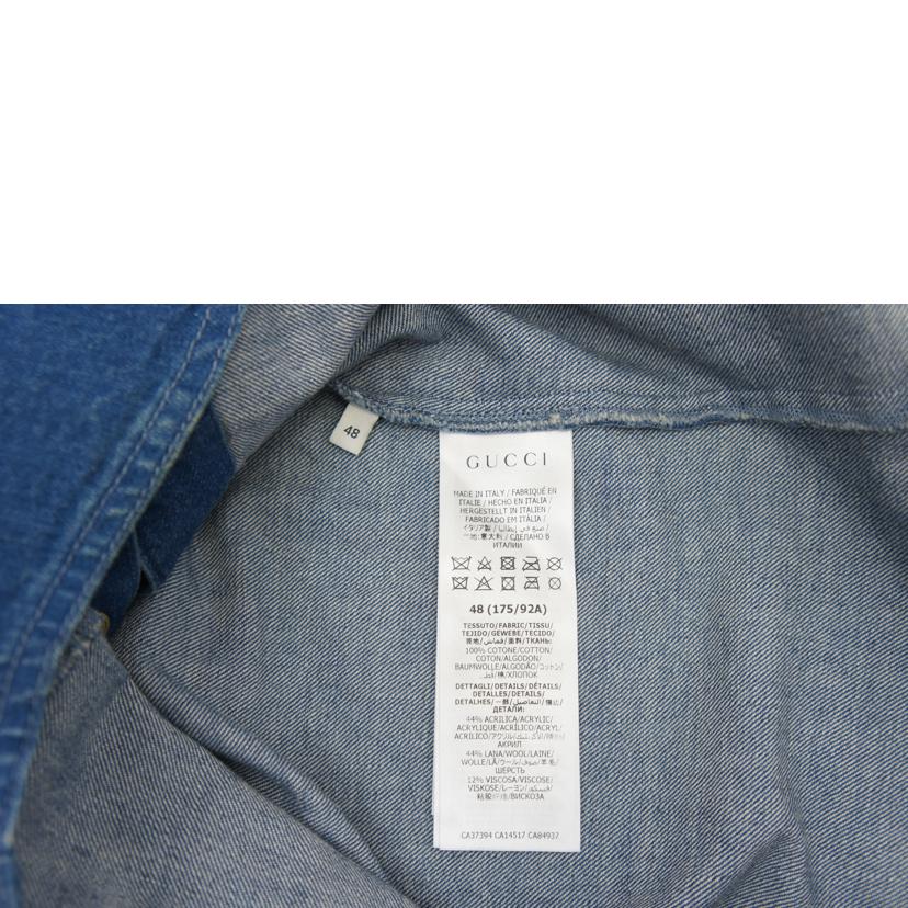 GUCCI グッチ/GUCCI シェリーライン デニムシャツ//Aランク/19