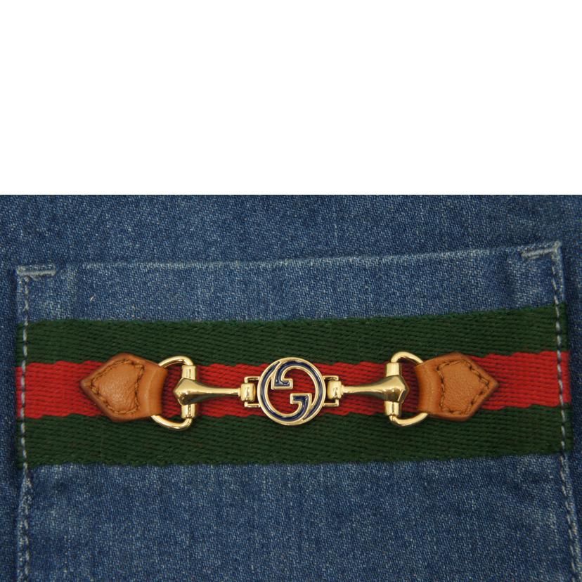 GUCCI グッチ/GUCCI シェリーライン デニムシャツ//Aランク/19