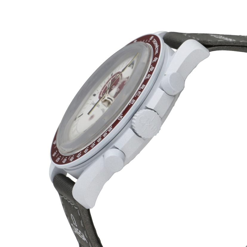 OMEGA×Swatch オメガ×スオッチ/ムーンウオッチ/MISSON TO PLUTO/クオーツ/SO33M101//ABランク/94