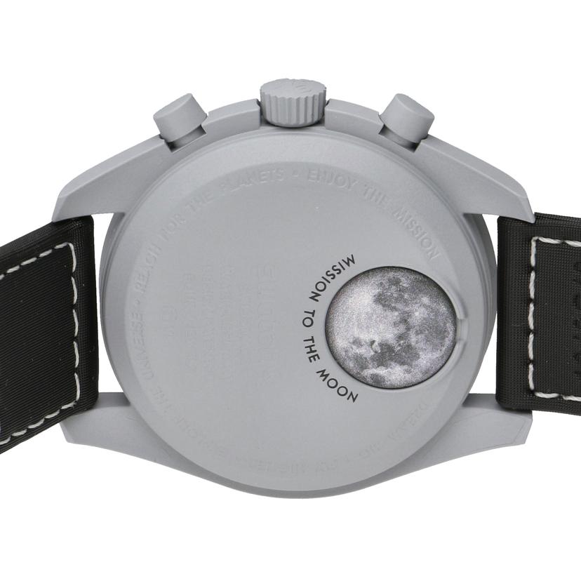 OMEGA×Swatch オメガ×スオッチ/ムーンウオッチ/MISSION TO EARTHPHASE/クオーツ/SO33M700//SAランク/94