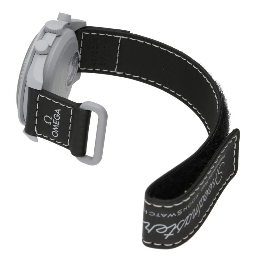 OMEGA×Swatch オメガ×スオッチ/ムーンウオッチ/MISSION TO EARTHPHASE/クオーツ/SO33M700//SAランク/94