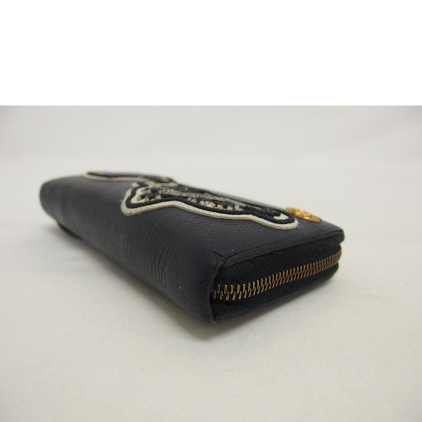 GUCCI グッチ/ラウンドジップ長財布/ワッペン/474584//534***/Bランク/04