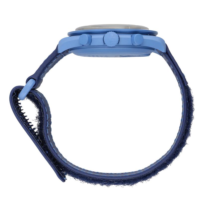 OMEGA×Swatch オメガ×スオッチ/MISSION TO THE SUPERBLUE MOONPHASE/クオーツ/SO33N700//Aランク/94