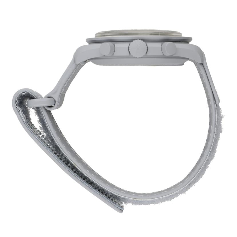 OMEGA×Swatch オメガ×スオッチ/バイオセラミックムーンスオッチ1965/クオーツ/S003M106//SAランク/94