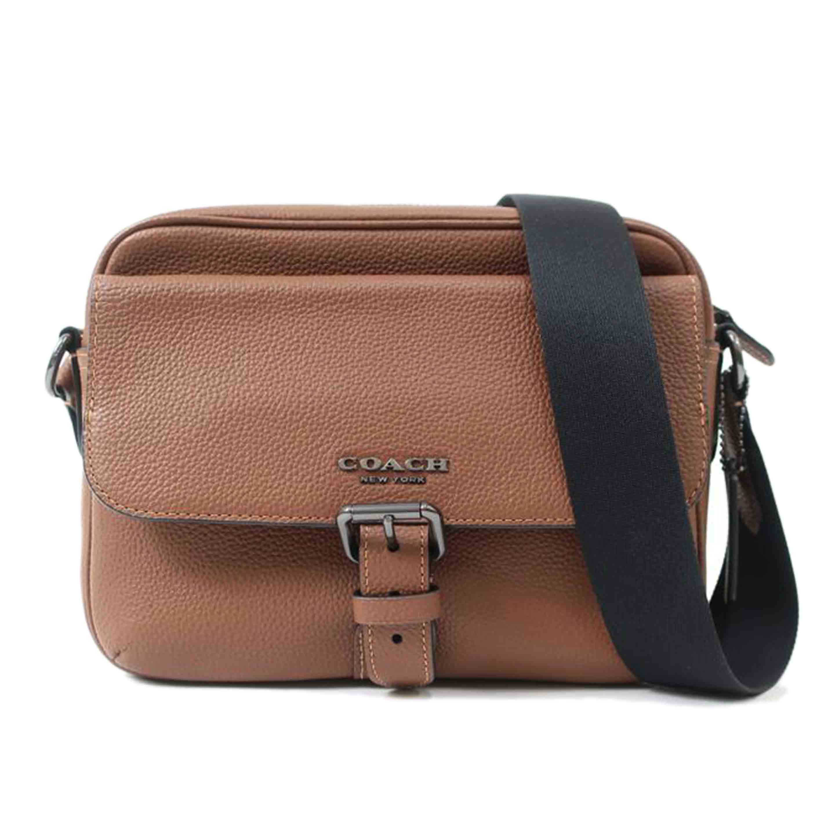 COACH コーチ/ハドソン クロスボディ ショルダーバッグ ブラウン/C5399//Aランク/65