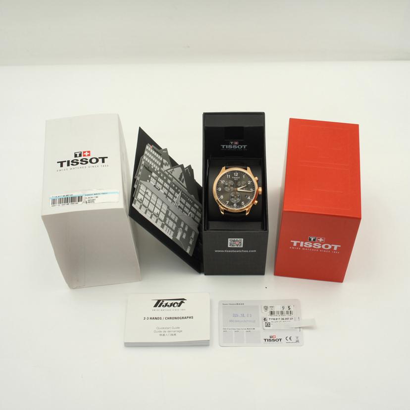 TISSOT ティソ/クロノXLクラシック/メンズ/クオーツ/T116617A//PVP******/SAランク/75