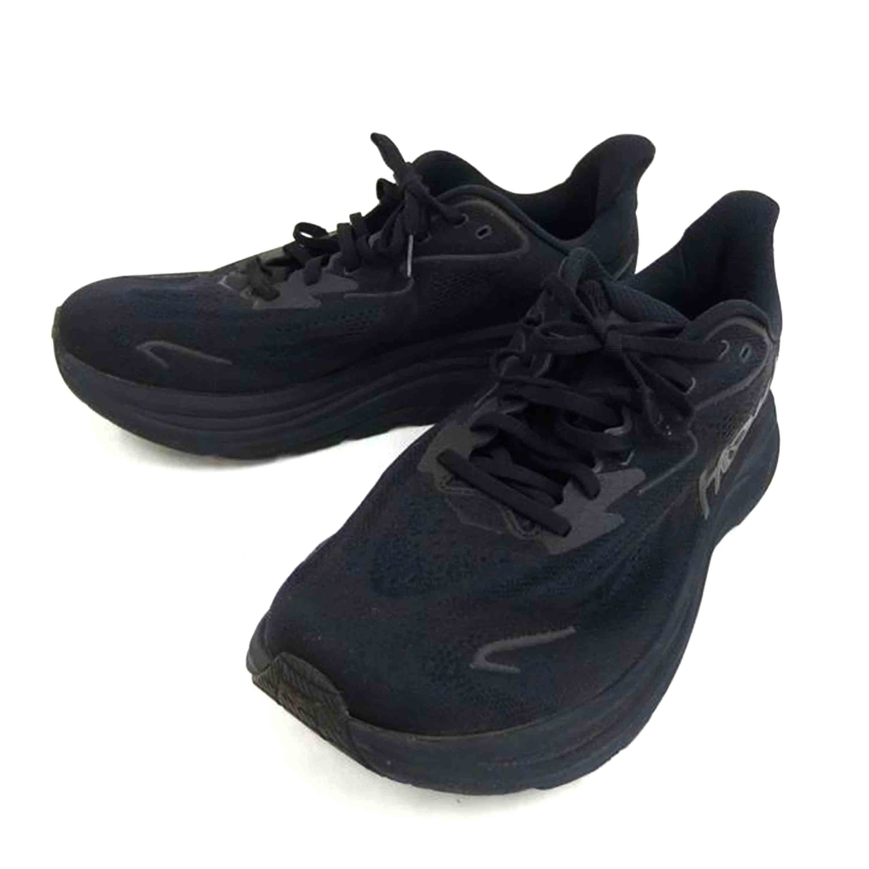 HOKA ホカ/HOKA ONE ONE Clifton 10 Wide/Triple Black/1162032BBLC//ABランク/82
