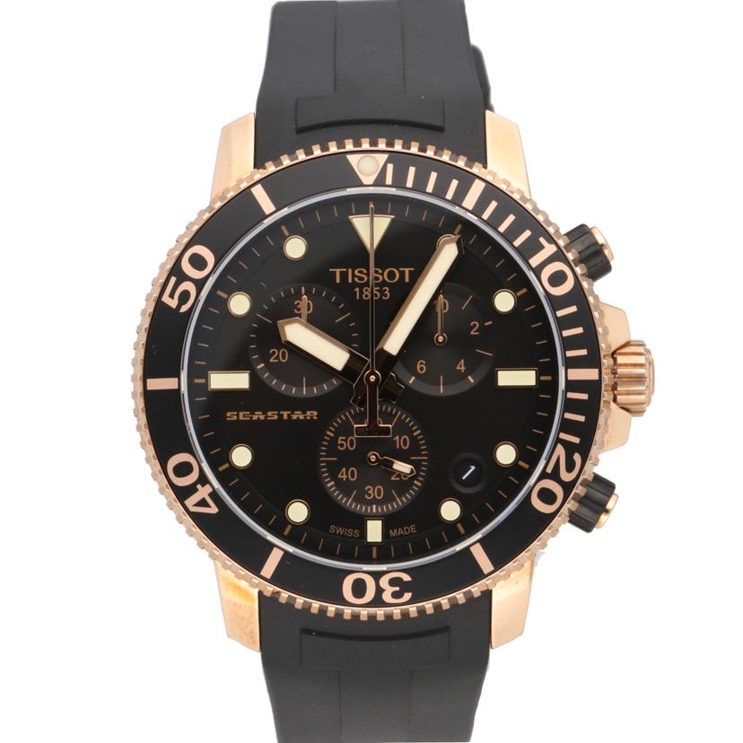 TISSOT ティソ/シースター1000・クロノグラフ/メンズ/クオーツ/T120417A//AYQ******/SAランク/64