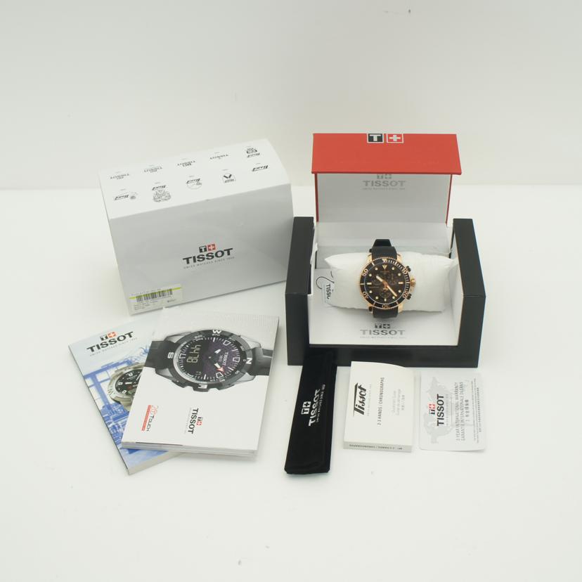 TISSOT ティソ/シースター1000・クロノグラフ/メンズ/クオーツ/T120417A//AYQ******/SAランク/64