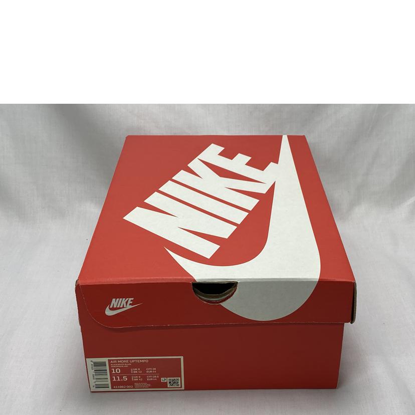 NIKE ナイキ/AIR MORE UPTEMPO/414962-002//Bランク/52