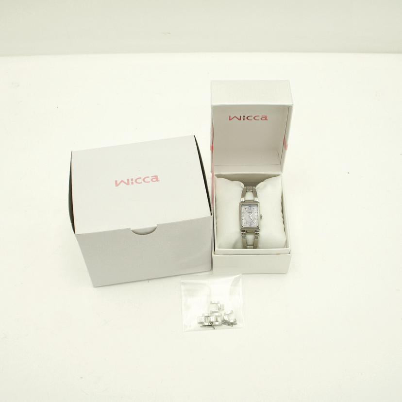 CITIZEN シチズン/Wicca/ソーラー/Tictac別注モデル/KE7-511-93//022******/ABランク/75