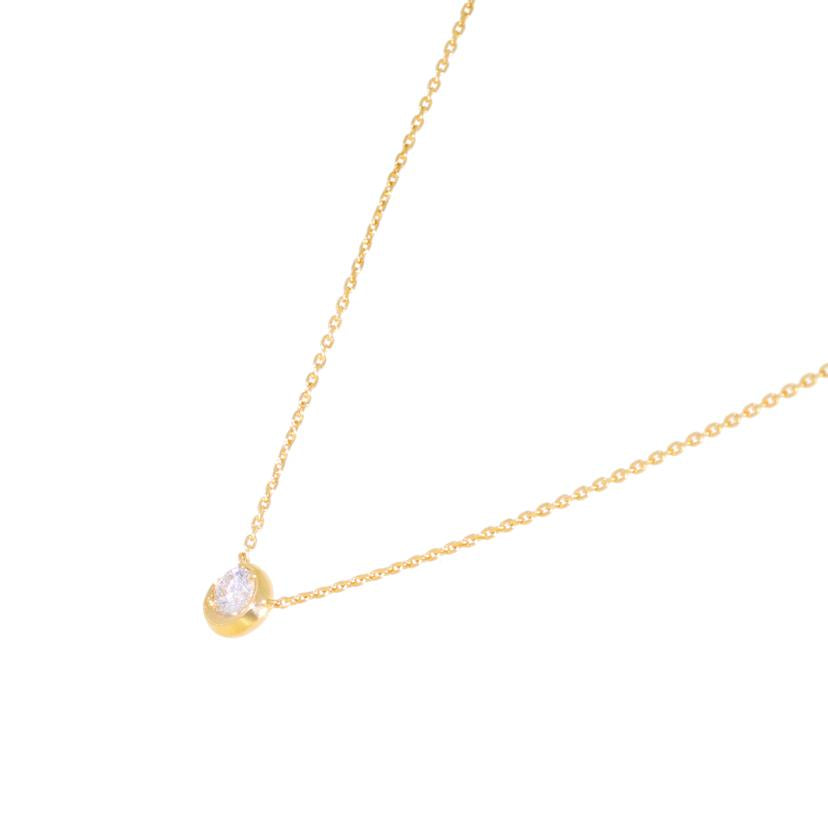 STAR JEWELRY スタージュエリー/K18ネックレス MOONSETTING/2ZN1607//Aランク/09