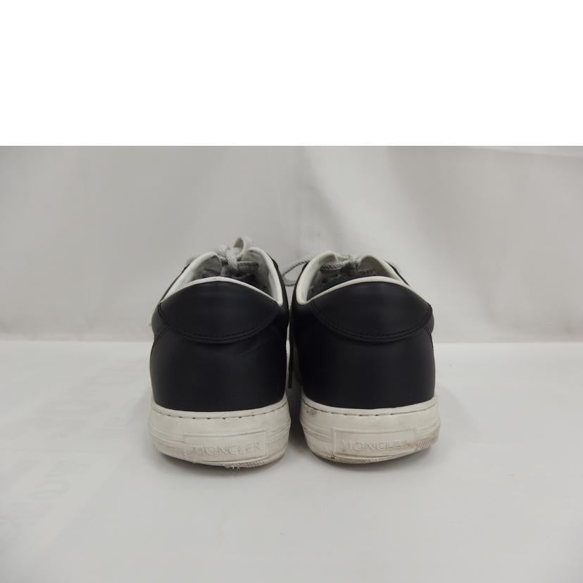 MONCLER/MONCLERレザースニーカー/ブラック//Bランク/82
