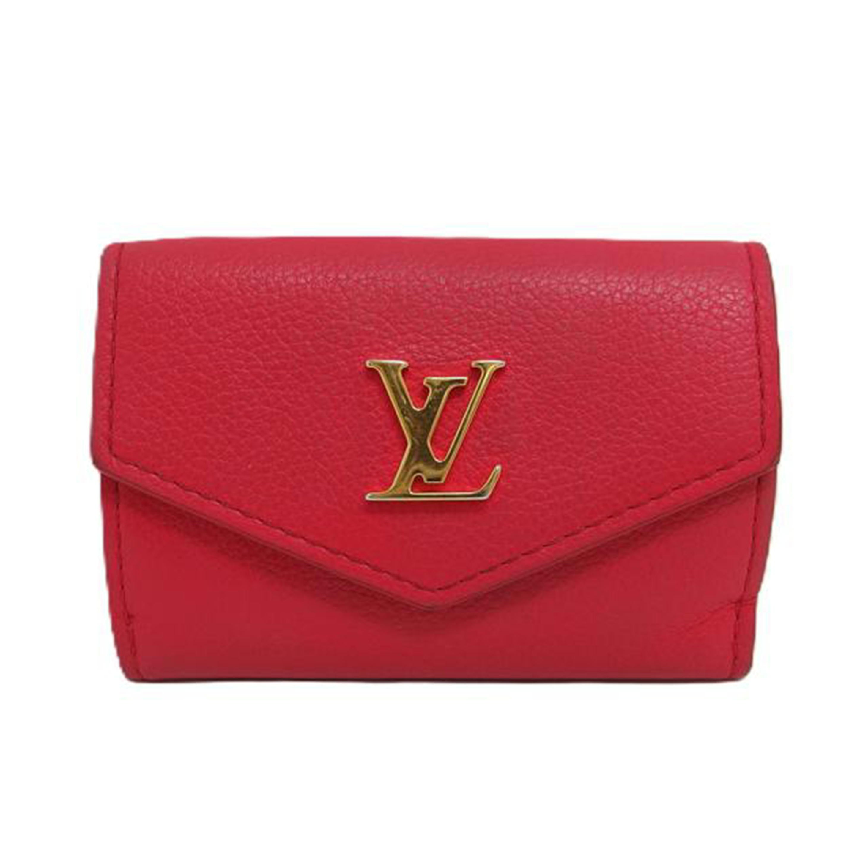 LV ルイ・ヴィトン/ポルトフォイユ ロックミニ/フューシャ/M80087//UB5***/Bランク/04