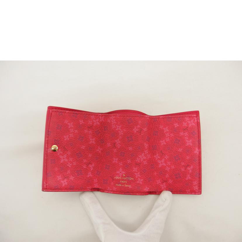 LV ルイ・ヴィトン/ポルトフォイユ ロックミニ/フューシャ/M80087//UB5***/Bランク/04