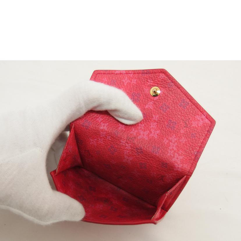 LV ルイ・ヴィトン/ポルトフォイユ ロックミニ/フューシャ/M80087//UB5***/Bランク/04