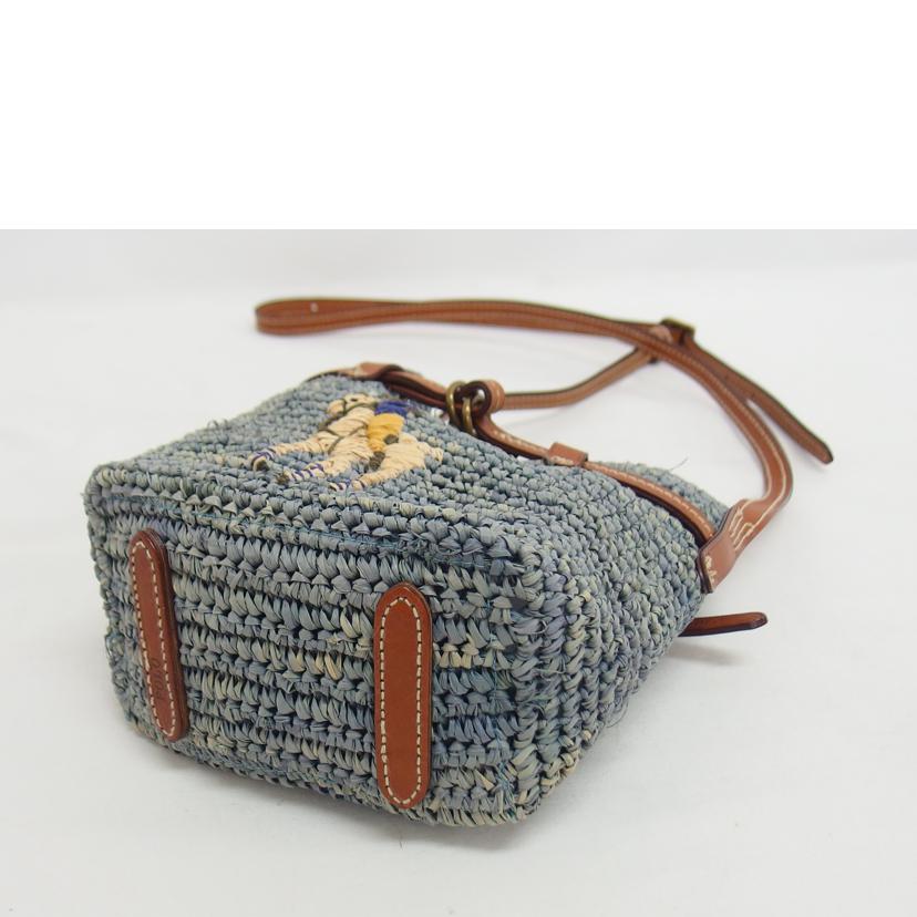 RALPH LAUREN ラルフローレン/ショルダーバッグラフィア/ビッグポニー//Bランク/04