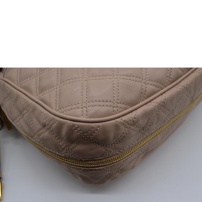 MARC JACOBS マークジェイコブス/マークジェイコブスジップキルティングワンショルダー//ABランク/89