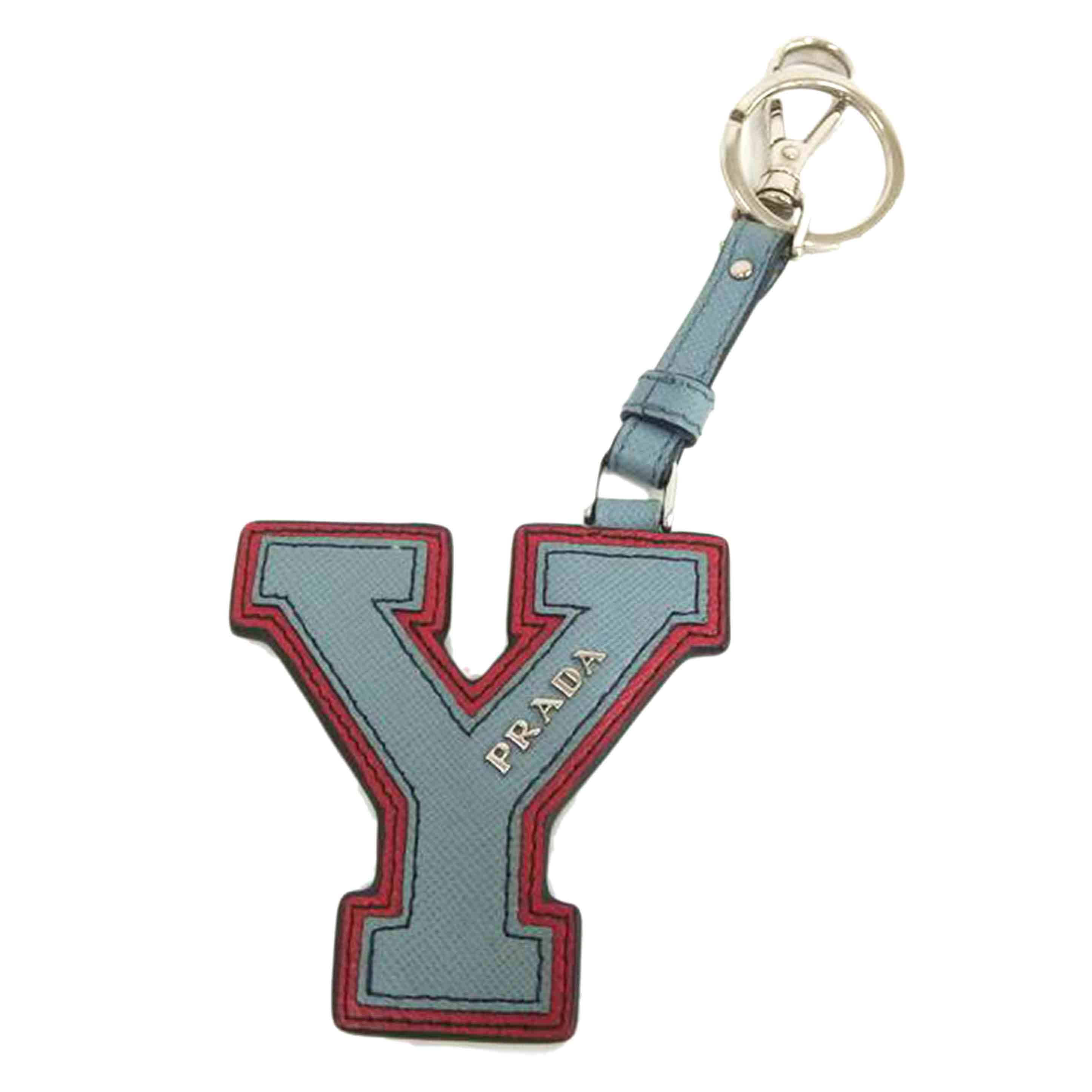 PRADA プラダ/イニシャルキーリング/Y//Aランク/82