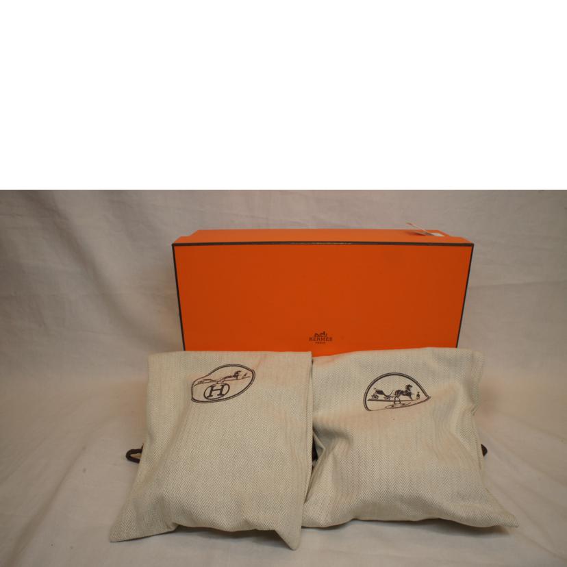 HERMES エルメス/ロワイヤルローファーブラックゴールド金具/Hローファー//Aランク/92
