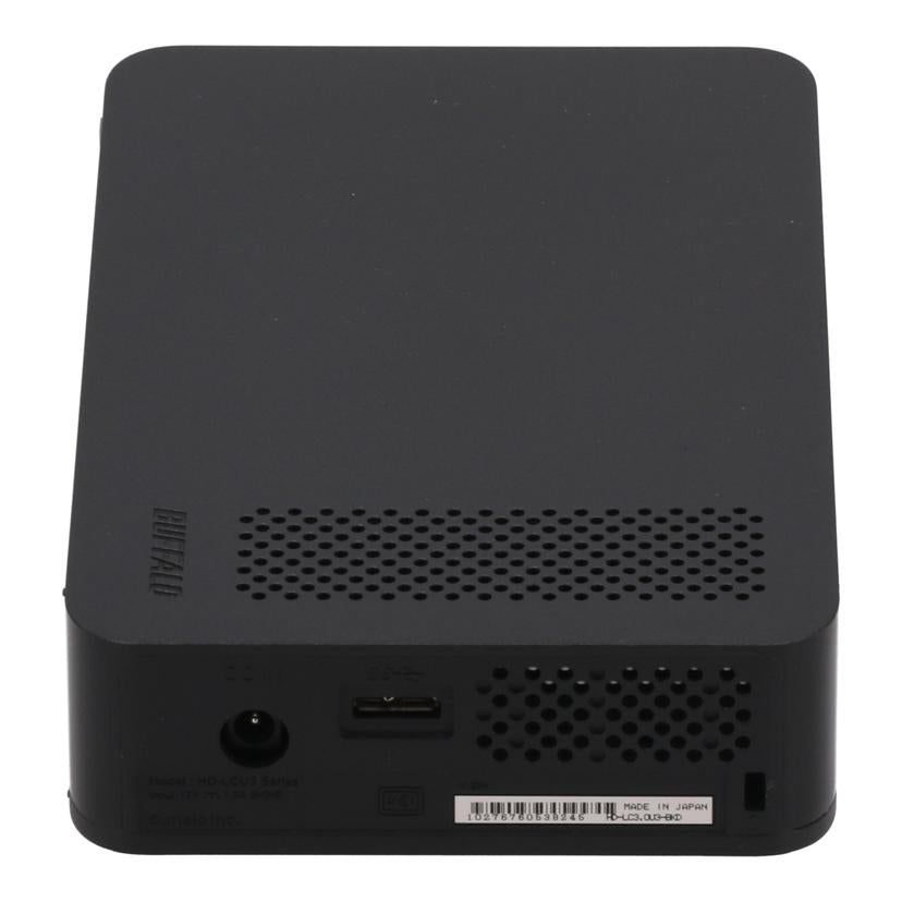 BUFFALO バッファロー /外付けHDD 3TB/HD-LC3.0U3-BKD//10276760538245/Bランク/24