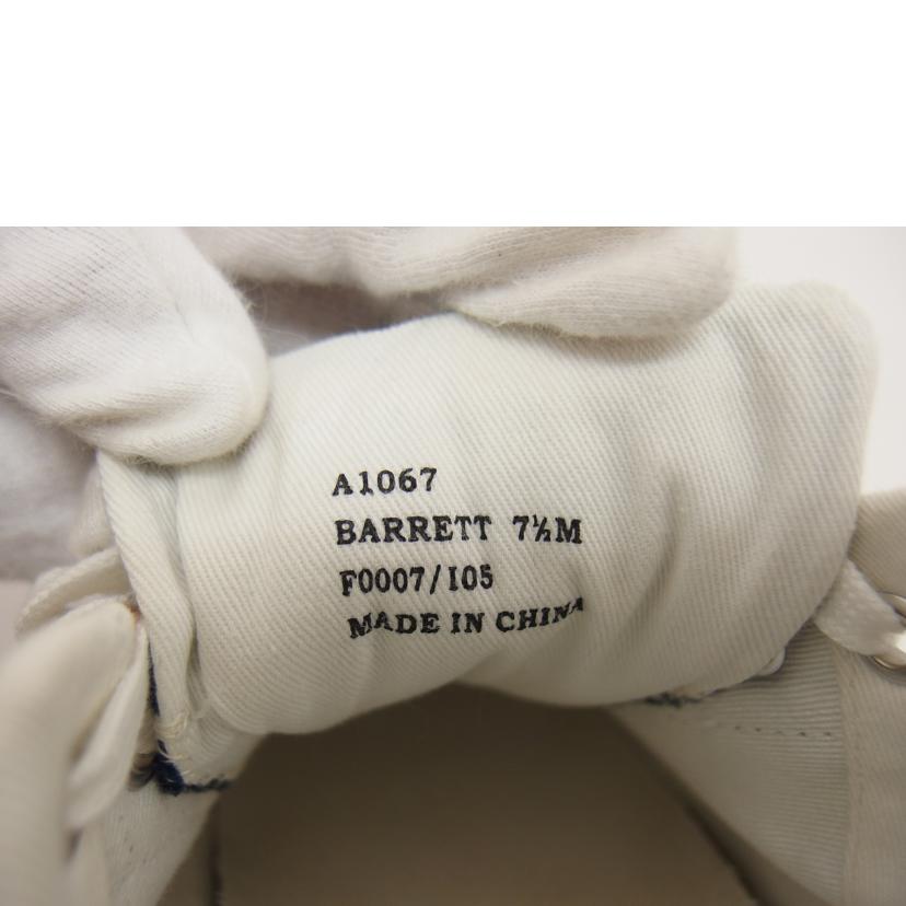 COACH コーチ/ローカットスニーカー/BARRETT/シグネチャー/A1067//F0007/105/Bランク/04