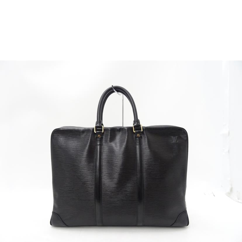 LOUIS VUITTON ルイヴィトン/ポルトドキュマンヴォワヤージュ/エピ/ノワール/M59162//VI0***/Bランク/69