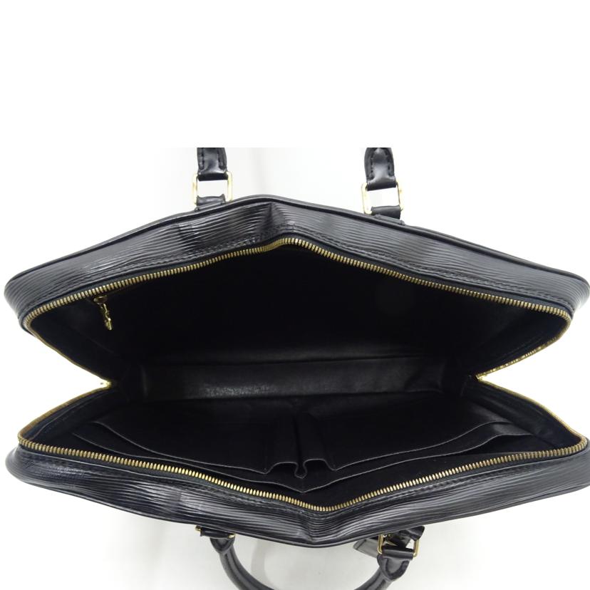 LOUIS VUITTON ルイヴィトン/ポルトドキュマンヴォワヤージュ/エピ/ノワール/M59162//VI0***/Bランク/69