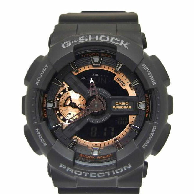 CASIO カシオ/GSHOCK/アナデジ/110SERIES/ローズゴールド/GA-110RG-1AJF//Aランク/04